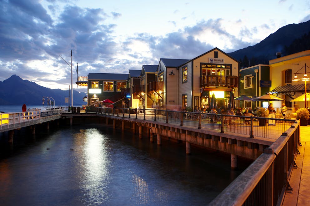 Steamer Wharf at dusk